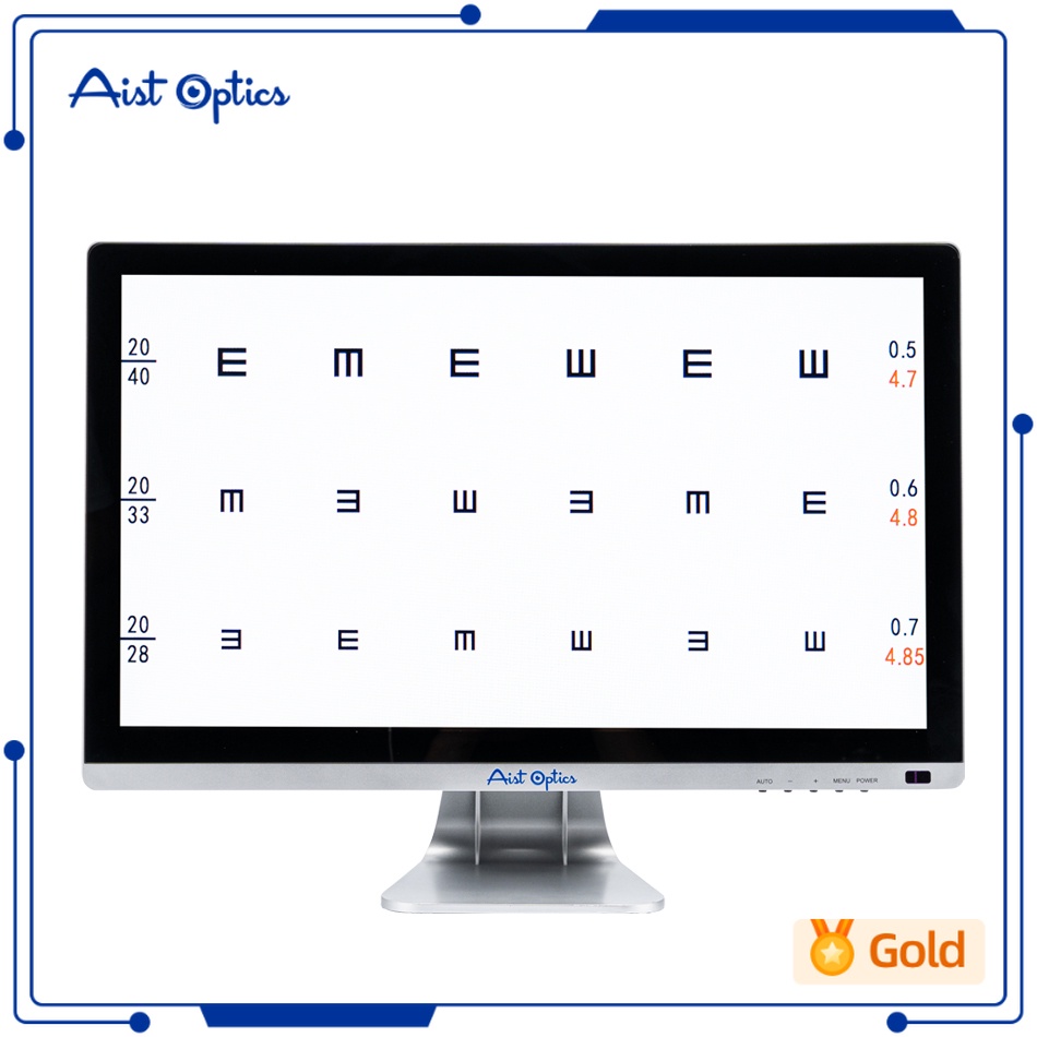 Optical Eye Test 21.5 Inch Ophthalmic Lcd Visual Chart Panel Vc1