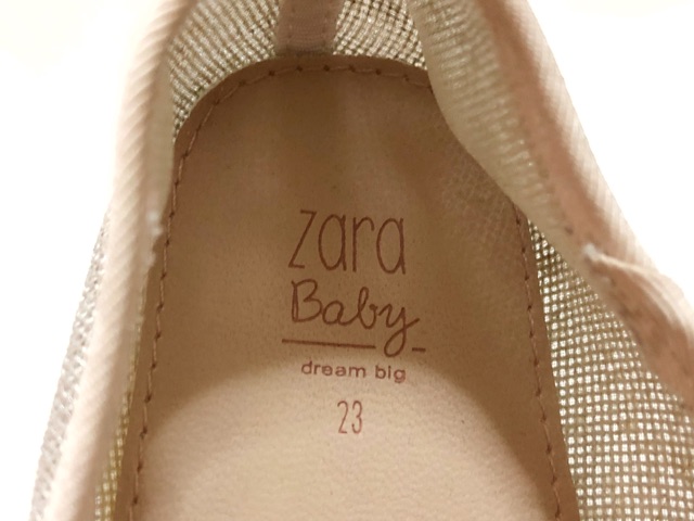 zara baby dream big shoes