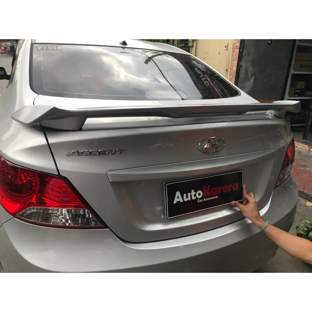 hyundai accent spoiler price