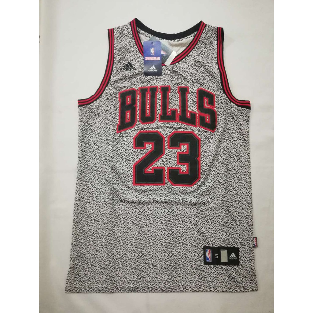 chicago bulls grey jersey