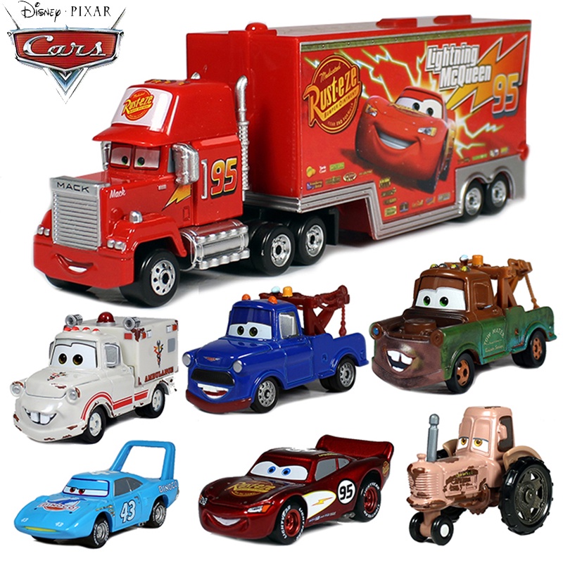 Genuine Pixar Cars Collection Mater Blue White Dark Serie Skin ...