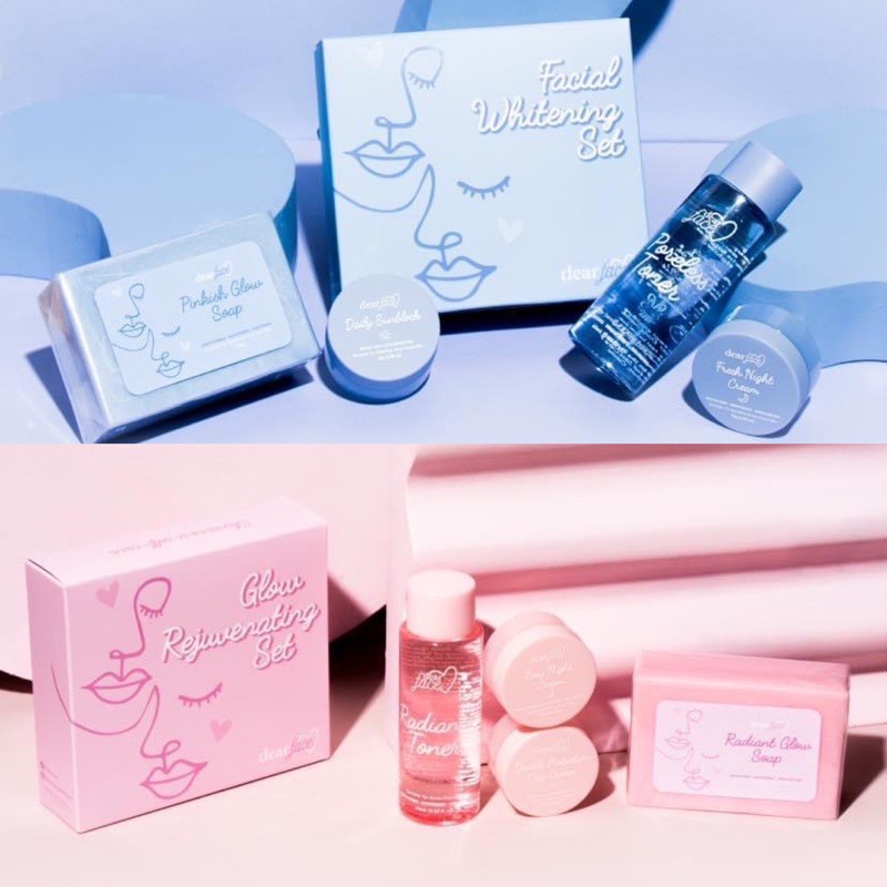 skin care set shopee