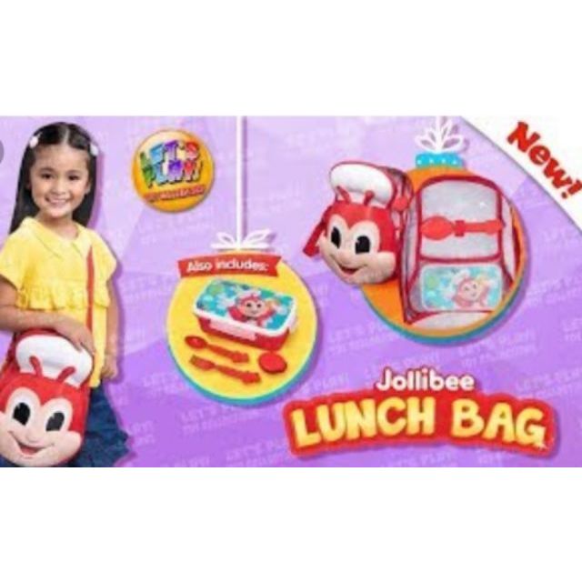 jollibee lunch bag 2018