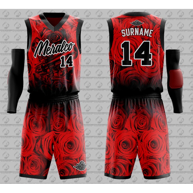 sublimation jersey red