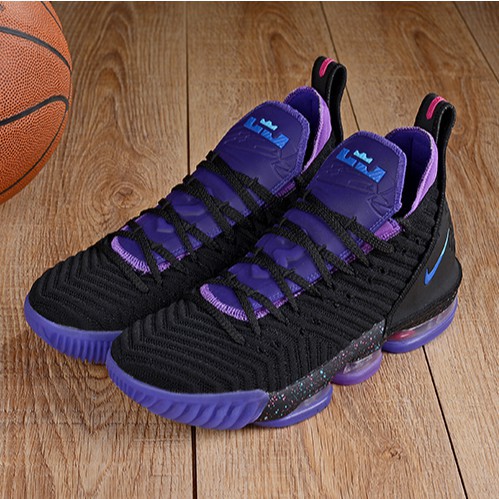 lebron 16 purple shoes
