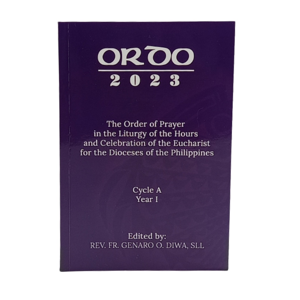 2023 Ordo: Order of Prayer in the Liturgy of the Hours and Celebration