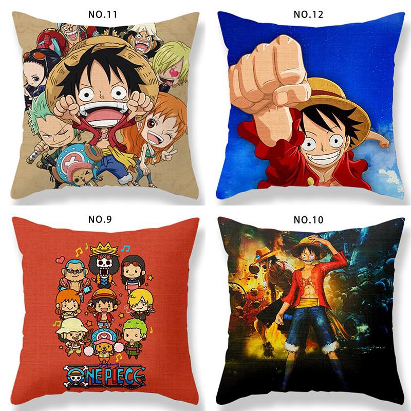 Anime One Piece Pillow Sofa Bed Sofa Pillow Cushion Case Shopee Philippines