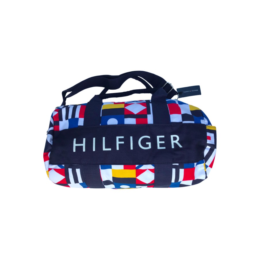 tommy hilfiger mini duffle bag size