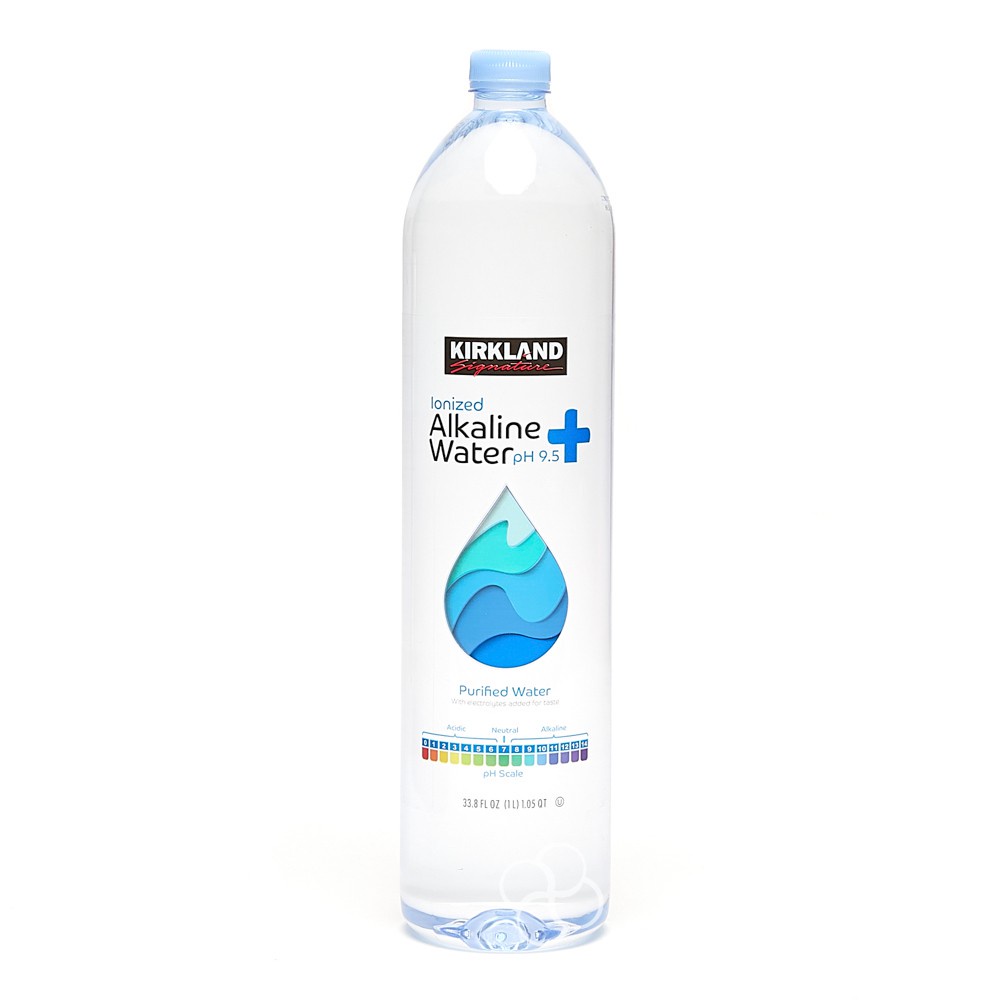 Kirkland Ionized Alkaline Water pH 9.5+ (33.8 Fl oz_ 1L ) Shopee