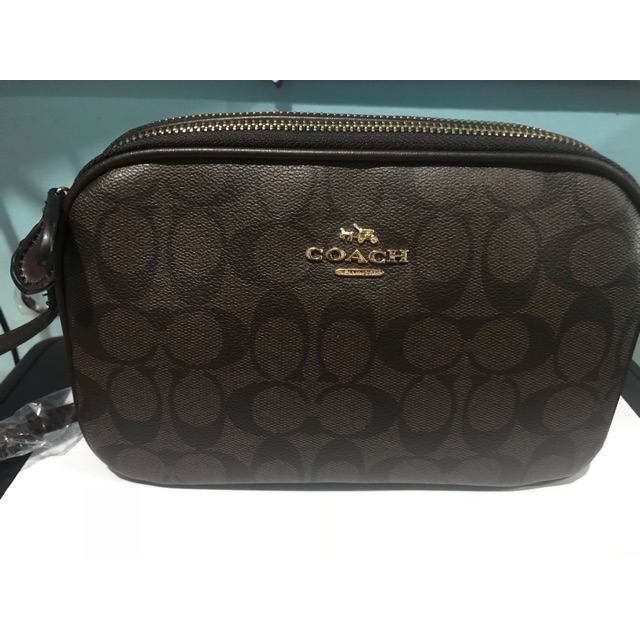 coach 2 zipper sling bag