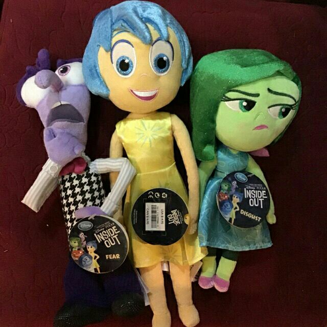 inside out plush dolls