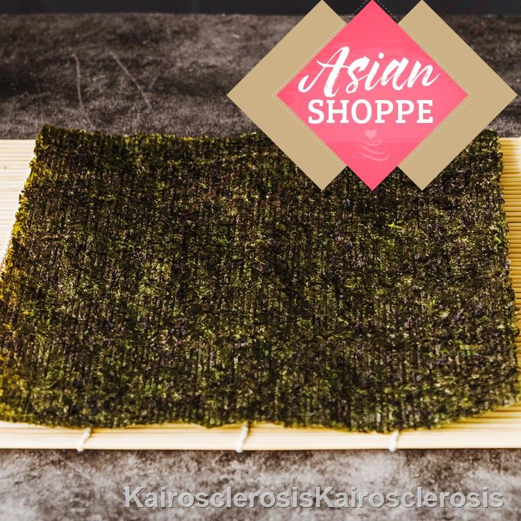 Korean roasted nori seaweed wrapper for gimbap / kimbap and sushi ( 10
