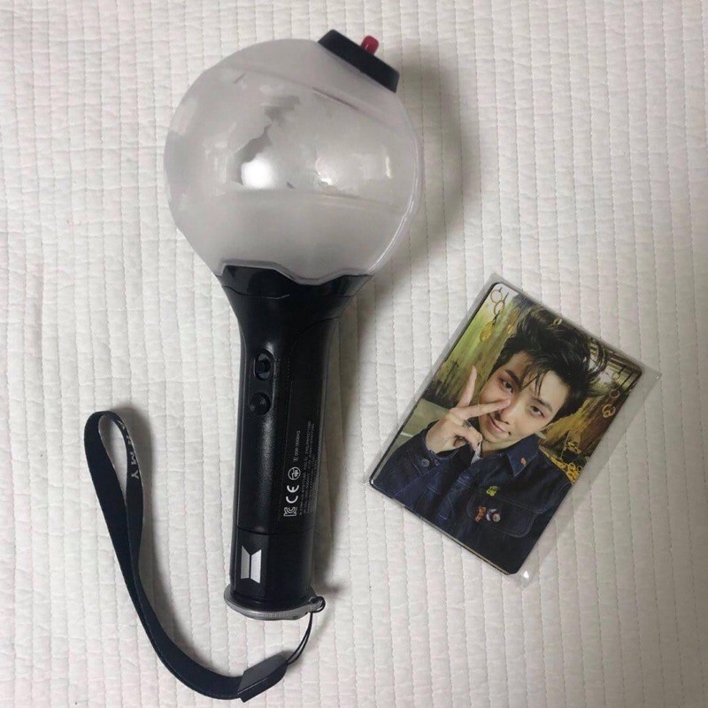 Official BTS Army Bomb ver.3 with Photocard Shopee