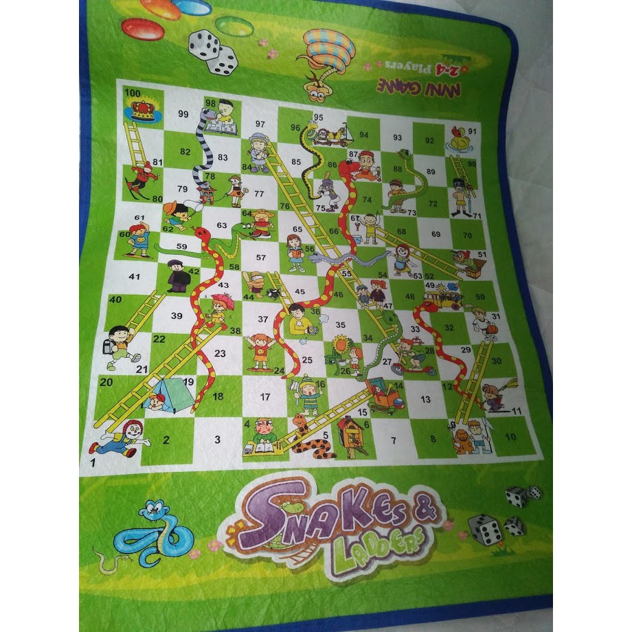 Snakes And Ladders Game Set 