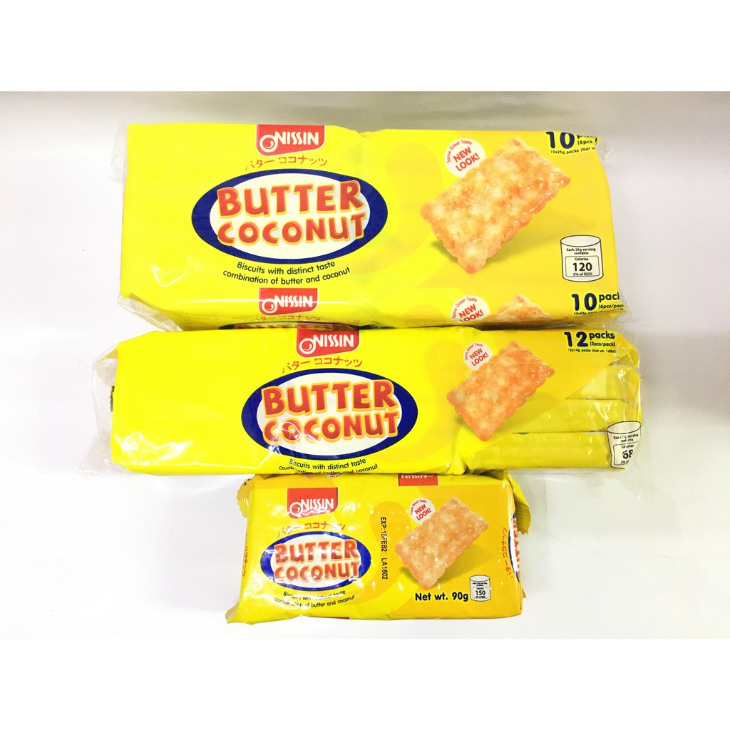 Nissin Butter Coconut Biscuit Cookie Shopee Philippines