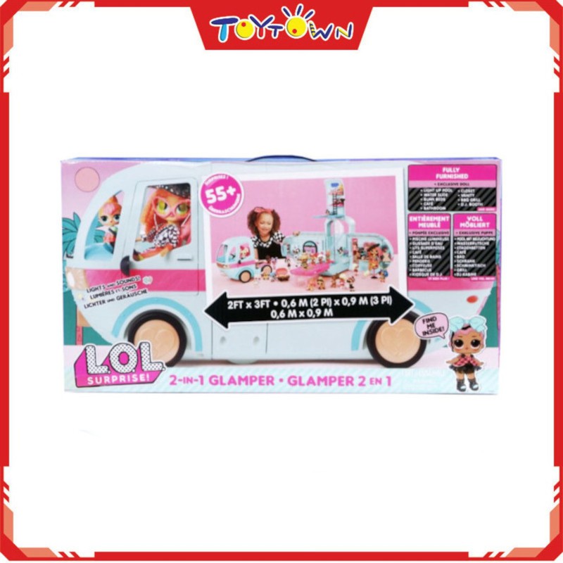 lol surprise 2 in 1 glamper