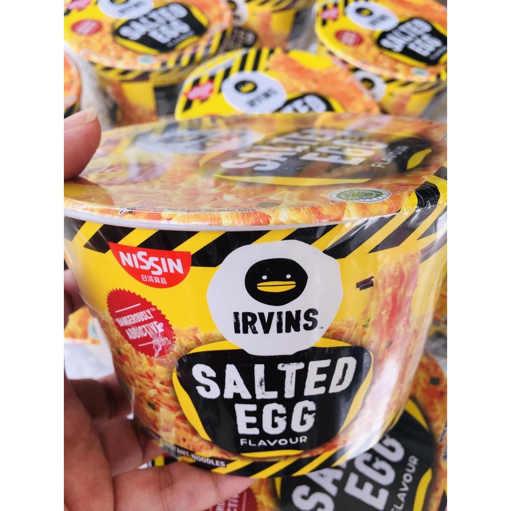 IRVINS Salted Egg Instant Noodles | Shopee Philippines