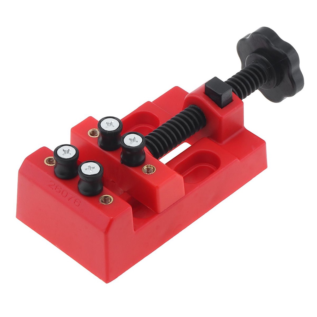 Mini Eight Hole Flat Vise With Quick Adjustment Mini Drill Press Vise