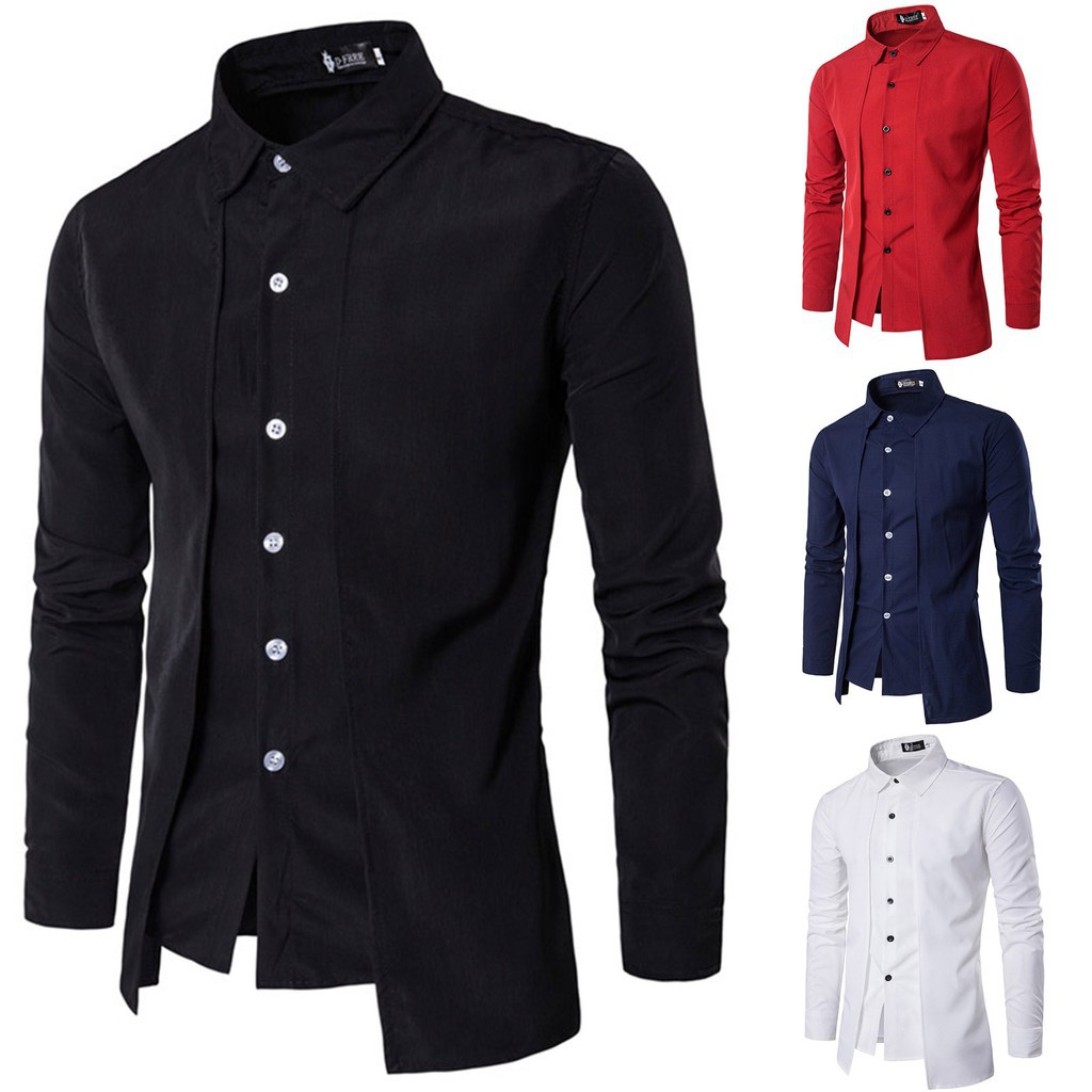 slim fit business shirts