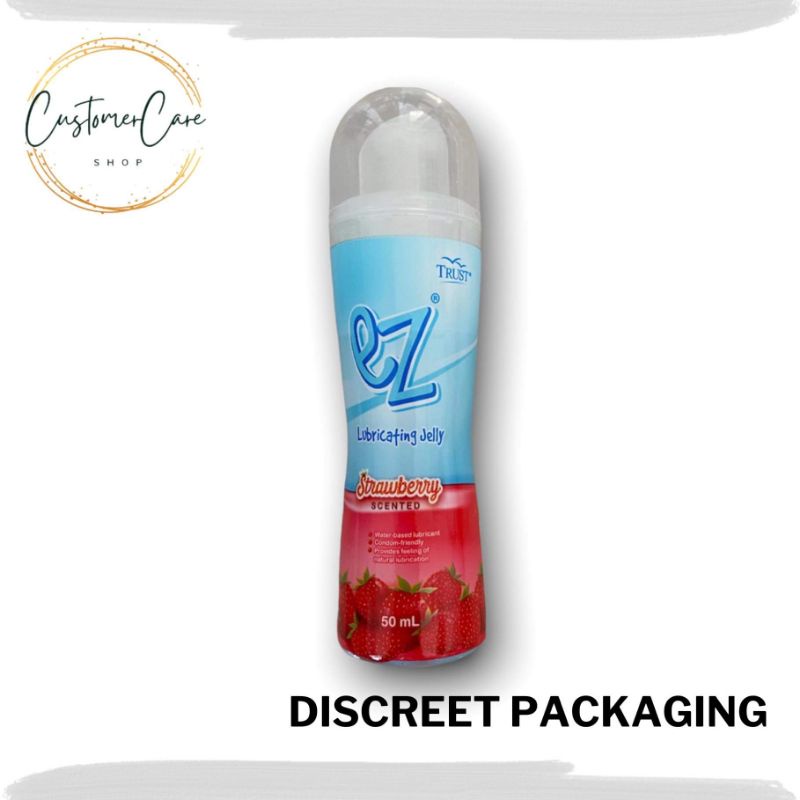 EZ Lubricating Jelly Strawberry Scented 50ml Lubricant | Shopee Philippines