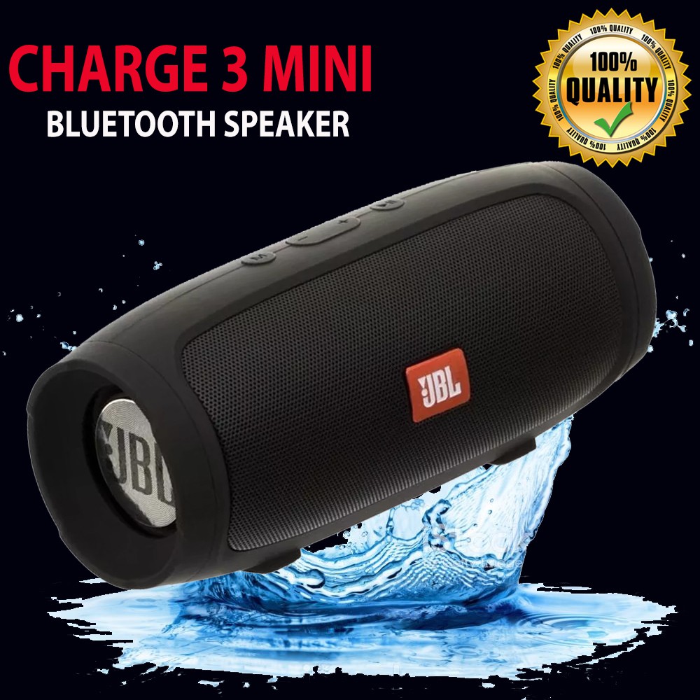 Super Bass JBL CHARGE 3+ PORTABLE BLUETOOTH SPEAKER | Shopee Philippines