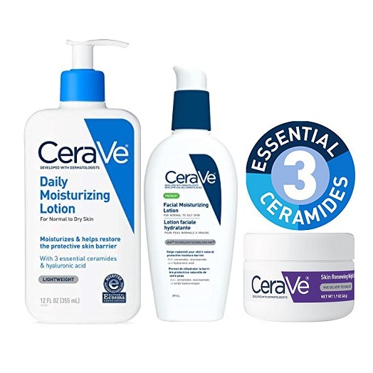 CeraVe Facial Moisturizer With SPF Face Sunscreen Lotion With ...