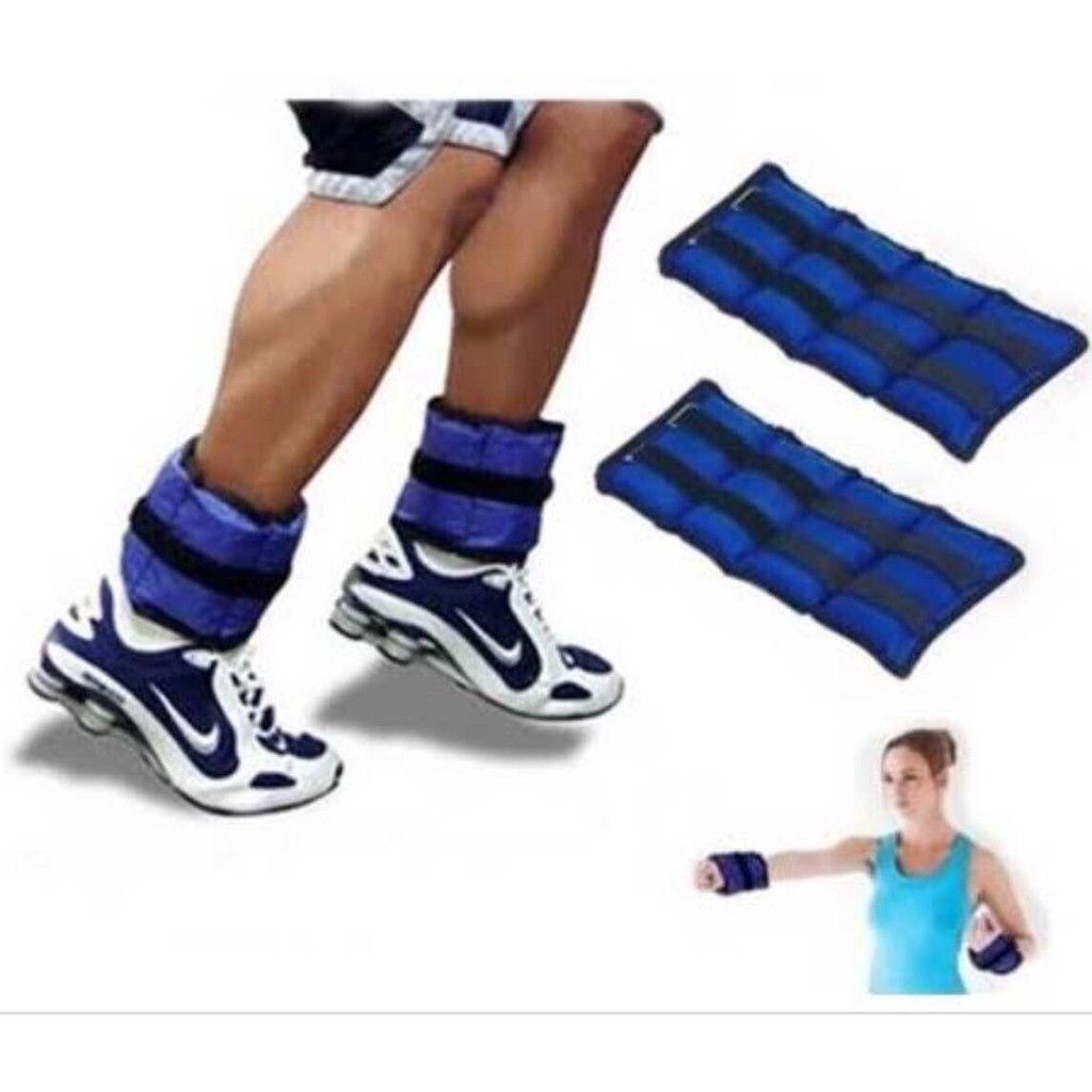 Ankle wrist weights 0.5KG 1KG Running Gym Training Exercise Shopee Philippines