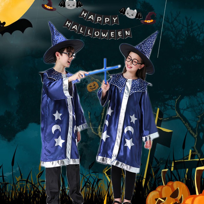 Halloween Children S Costume Girls Carnival Party Cosplay Boys Dress Up As Harry Potter Cloak Scan Shopee Philippines