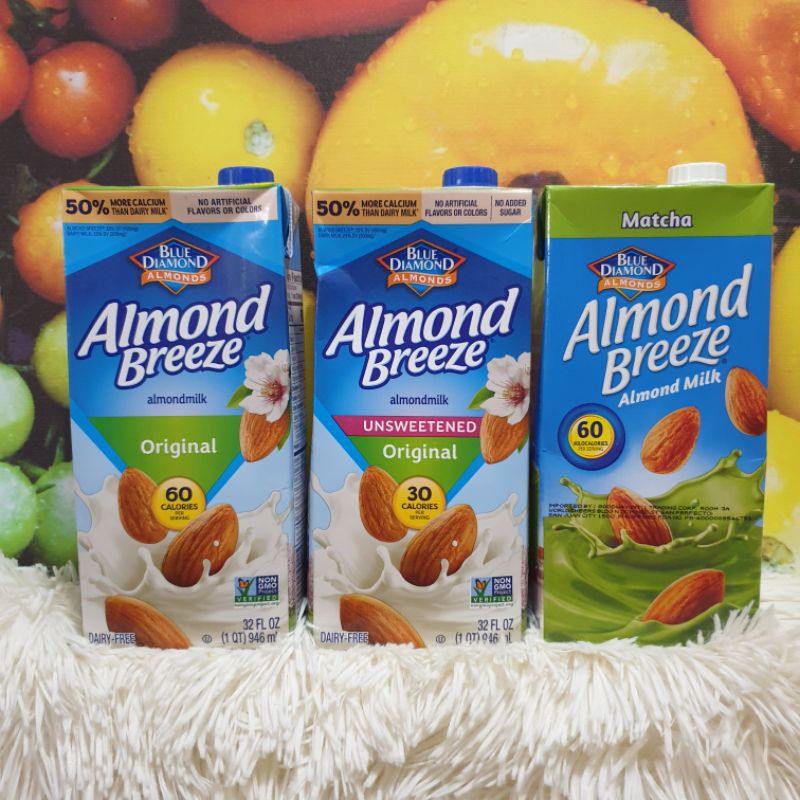 Almond Breeze Almond Milk OriginalUnsweetened OriginalChocolate