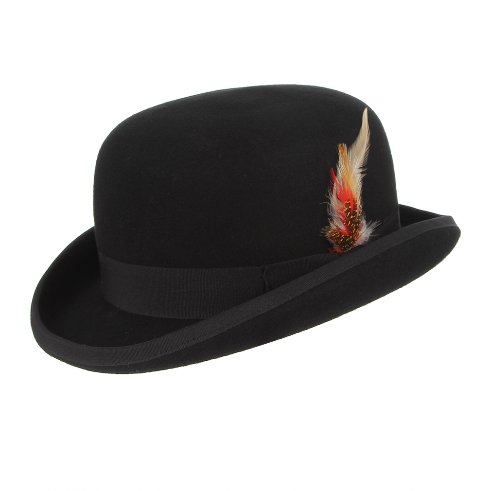 men's wool felt fedora hats