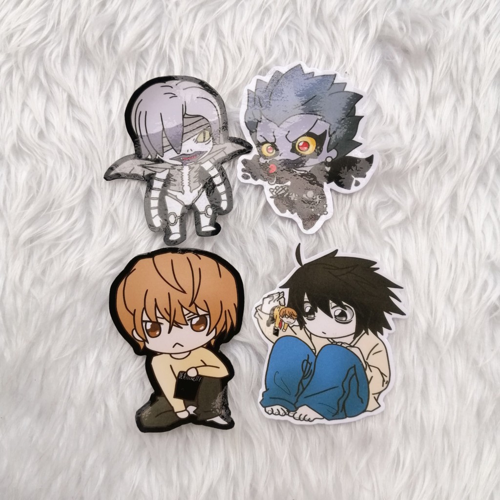 Death Note Stickers Sold by Piece, Lowest Price by AnyPrint | Shopee ...