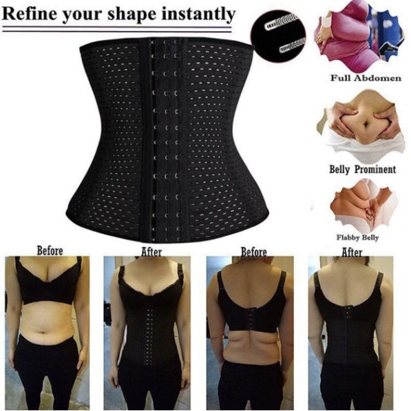 Waist Tummy Trimmer Girdle Waist Binder Trainer Corset Body Shaper