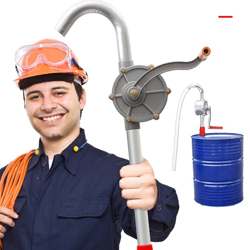 Manual Hand Pump Heavy Drum Rotary New Oil Fuel Barrel Heavy Duty Pump Diesel Fuel Oil Gas