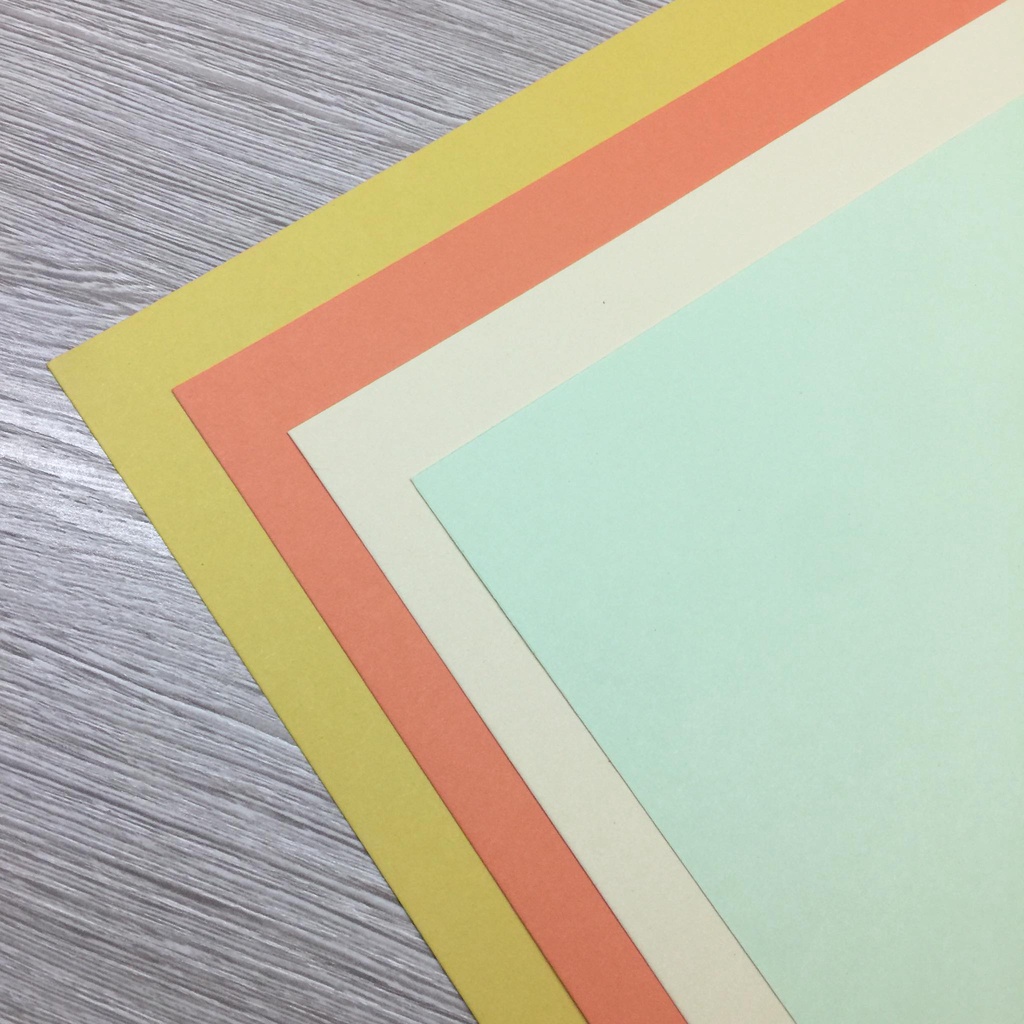 200 GSM colored cardstock CITRUS COLLECTION (20 x 15 inches) Shopee