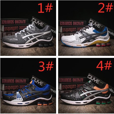 asics shock absorbing running shoes