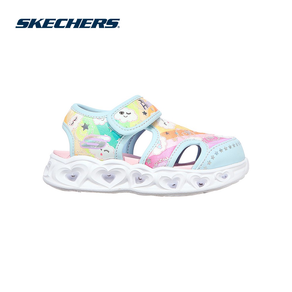 Skechers Girls Heart Lights Sandals Skechers Girls Sandals - 302977N-TQMT
