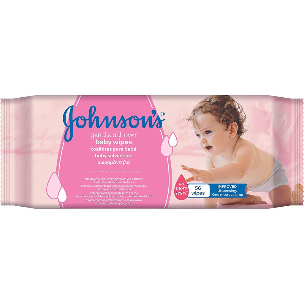 johnson and johnson wet wipes