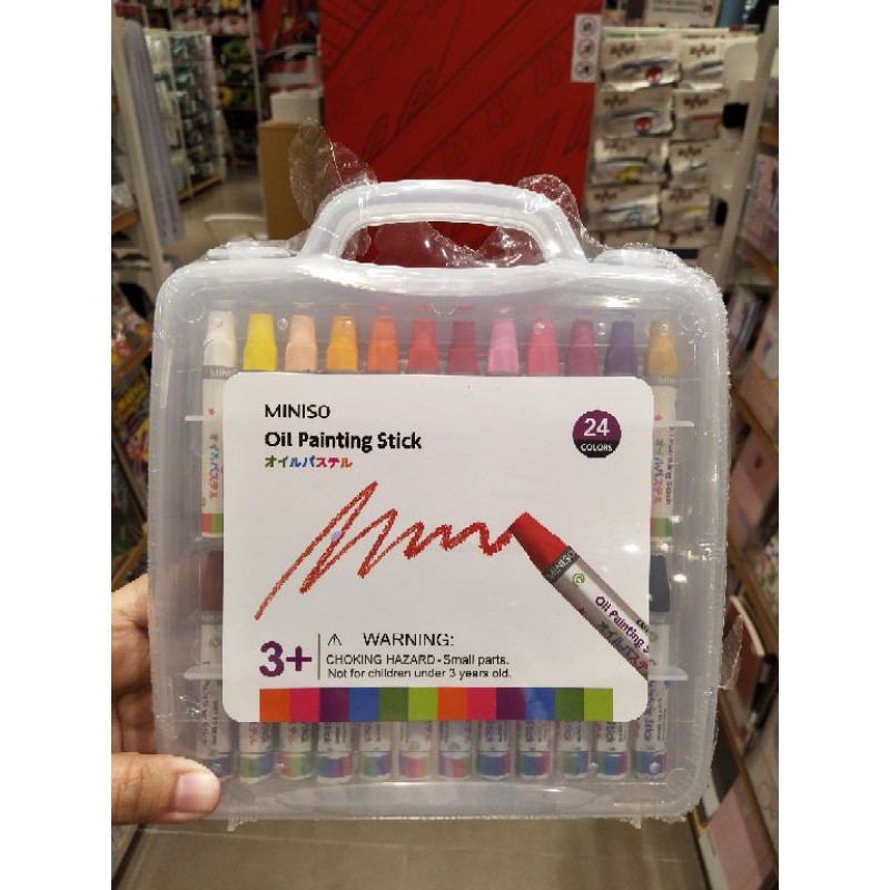Miniso Crayon Oil Painting Stick Shopee Philippines