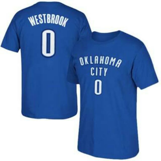 westbrook thunder jersey