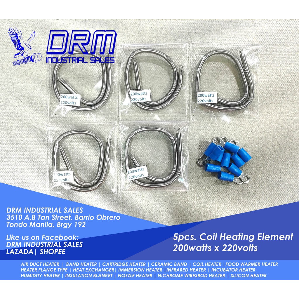 Open Coil Heating Element 200watts (5pcs) Shopee Philippines