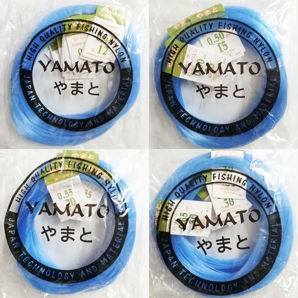 YAMATO Authentic Nylon String Fishing Line Made In JAPAN (1 Pack 10pcs