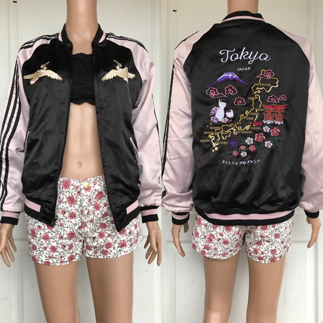 girls adidas bomber jacket