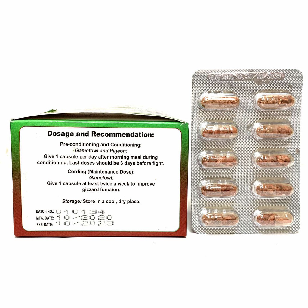 [FCR AGRIVET] True Grit Capsules 60-100 for Gamefowl / Panunaw ng Manok na Panabong / Fighting Cock #3