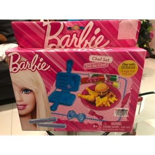 barbie play doh set