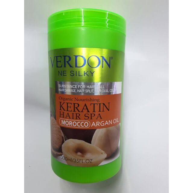 VERDON NE SILKY MOROCCO ARGAN OIL KERATIN HAIR SPA (ORIGINAL) Shopee
