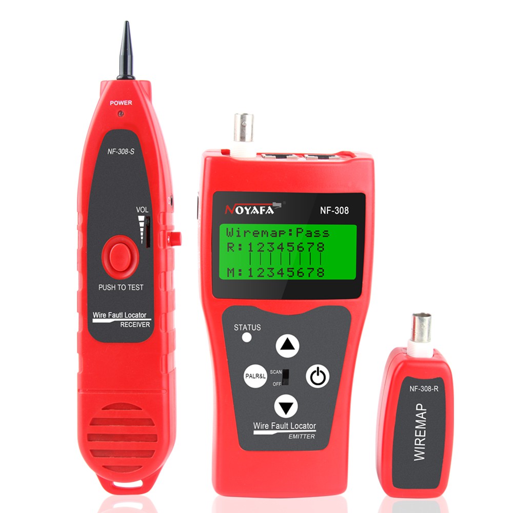 NOYAFA NF308 Measure Network LAN Cable Length Cables Continuity Test
