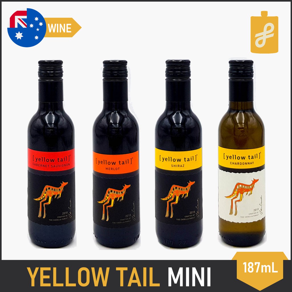 Yellow Tail Mini Joey Wine 187mL Shopee Philippines