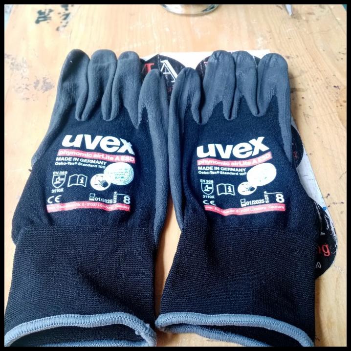 Uvex 60038 Phynomic Airlite A Esd Safety Gloves | Shopee Philippines