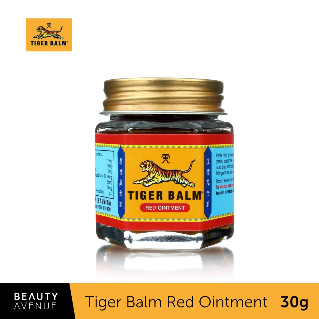 Tiger Balm Red 30 grams | Shopee Philippines