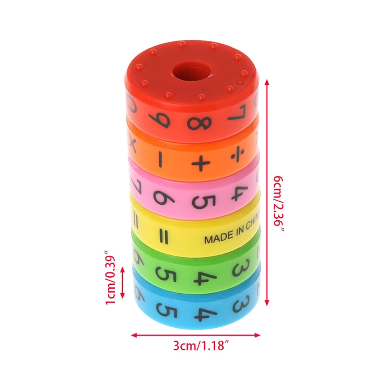 magnetic math toy